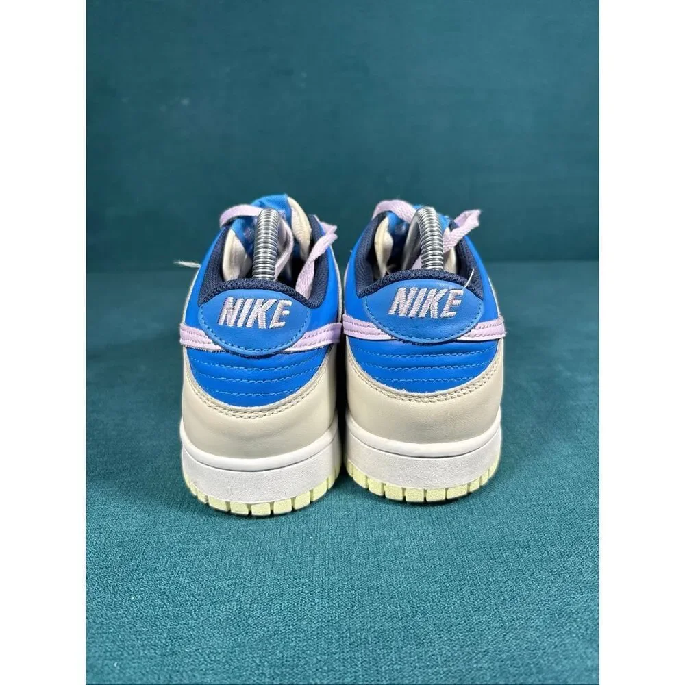 Nike Dunk Low GS Khaki Blue Pink Women’s 8.5 (7Y) FB9109-103